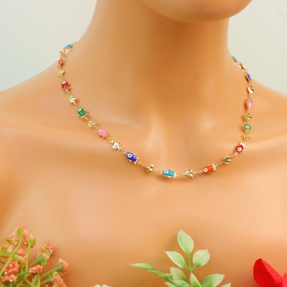 "New Beautiful Design Necklace Chain for Women/Girls, Gift, N855 - Picture 7 of 10